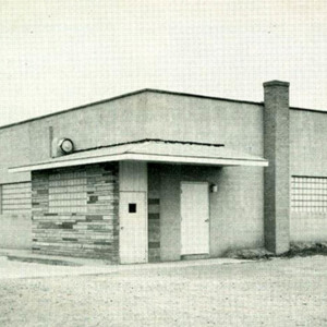 Front view of the Lamplighters Social Club building. 