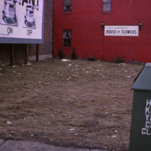 An empty lot in Downtown Wooster. 