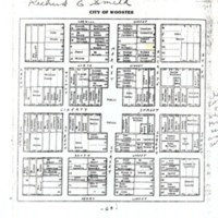 Map of Wooster in 1826.