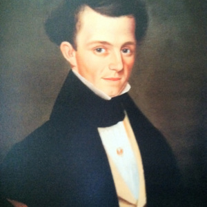 Painting of Reasin Beall Stibbs. 