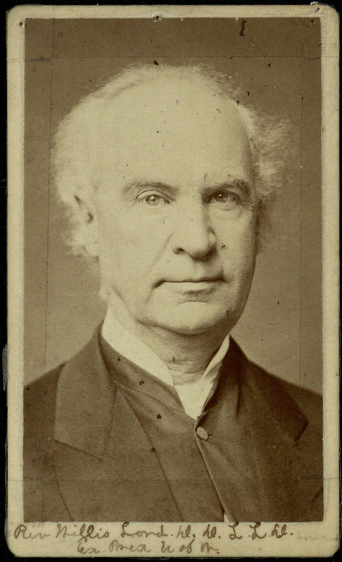 Portrait of Dr. Willis Lord 