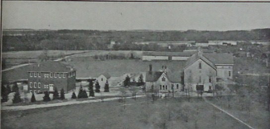 aerial view of the OARDC campus. 